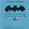 Batman Forever manual (Acclaim)