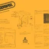 4 Player Football ST-139 Backdoor manual, 1st Printing (Atari)
