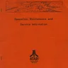 Anti Aircraft TM-025 manual (Atari)