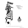 Stunt Cycle manual (Atari)