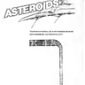 Asteroids German manual (Atari)