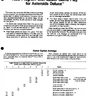 Asteroids Deluxe Rom Update manual (Atari)