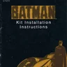 Batman Installation instruction manual (Atari)