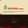 Battlezone Caberat TM-166 manual, 2nd Printing (Atari)