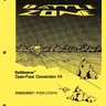 Battlezone TM-184 Open Face conversion kit instructions, 1st Printing (Atari)