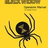 Black Widow TM-234 manual, 1st Printing (Atari)