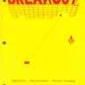Breakout TM-058 Edition manual (Atari)