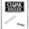 Cloak Dagger With Illustrated Lists parts list (Atari)