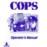 Cops TM-398 manual, 1st Printing (Atari)