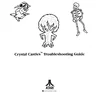 Crystal Castles SP-241 Troubleshooting Guide manual, 1st Printing (Atari)