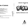 Dig Dug SP-203 manual, 1st Printing (Atari)