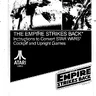 Empire Strikes Back TM-226 conversion kit instructions, 1st Printing (Atari)
