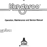 Kangaroo Maintenance service manual (Atari)