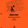 Major Havoc TM-267 For Tempest conversion kit instructions, 1st Printing (Atari)