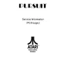 Pursuit TM-019 Information service manual (Atari)