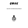 Qwak TM-008 manual (Atari)