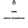 Qwak TM-008 Information service manual (Atari)