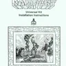Rampart TM-359 Universal conversion kit instructions, 1st Printing (Atari)