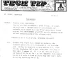 Road Blasters Tech Tip manual (Atari)