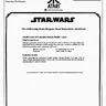 Star Wars service bulletin (Atari)