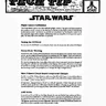 Star Wars Tech Tip TT-010-SW manual (Atari)
