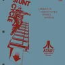 Stunt Cycle TM-057 Kiosk manual (Atari)