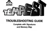 Tempest Troubleshooting Guide manual (Atari)