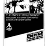 The Empire Strikes Back manual (Atari)
