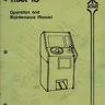 Trak 10 TM-011 Kiosk manual (Atari)