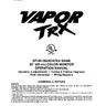 Vapor Trx manual (Atari)
