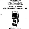 Galaxian manual (Bally / Midway)