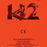 Killer Instinct 2 manual (Bally / Midway)