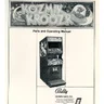 Kozmik Krooz R manual (Bally / Midway)