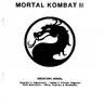 Mortal Kombat II manual (Bally / Midway)