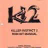 Arcade Game Rom Killer Instinct 2 conversion kit instructions (Bally / Midway)