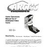 Arctic Thunder Game For 27 Dedicated operation manual (Bally / Midway)