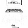 Midways Mcr II System manual (Bally / Midway)