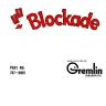 Blockade owner's manual (Bally / Midway)