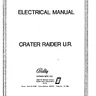 Crater Raider Electrical manual, Bad Scan (Bally / Midway)