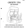 Cruis N Usa Sitdown Linking conversion kit instructions (Bally / Midway)