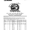 Cruisn Exotica Pricing Table manual (Bally / Midway)