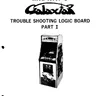 Galaxian Trouble Shooting Logic Board Part I manual (Bally / Midway)