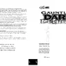 Gauntlet Dark Legacy 27in manual (Bally / Midway)