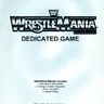 Wwf Wrestlemania Dedicated Game operation manual (Bally / Midway)