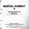 Mortal Kombat 4 conversion kit instructions (Bally / Midway)