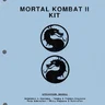 Mortal Kombat II 2 conversion kit instructions (Bally / Midway)