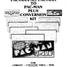 Pac-Man Plus Converstion conversion kit instructions (Bally / Midway)