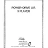 Power Drive 3 Player manual (Bally / Midway)