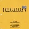 Revolution X manual, Revolutionx (Bally / Midway)