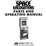 Space Encounters operation manual (Bally / Midway)